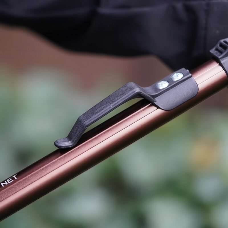 Trout Master River Flick Net. Klip'as. Greitam prisegimui-
