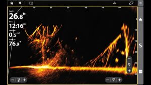 Humminbird MEGA Live 2. Stabilumas