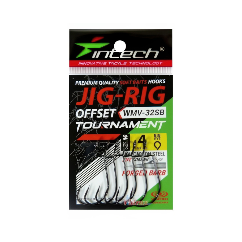 Intech Tournament JIG-RIG Offset WMV-32SB. Kabliuku pakuote