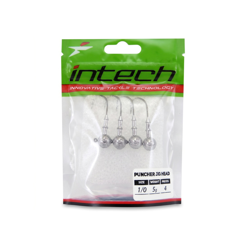 Intech Puncher Jig Head. Pakuotė